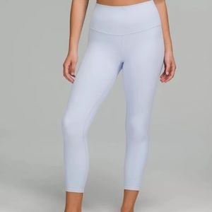 2 lululemon Align™ High-Rise Pant 25" Pastel Blue